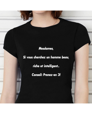 T-shirt humoristique Mesdames