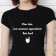 T-shirt humoristique Cher foie