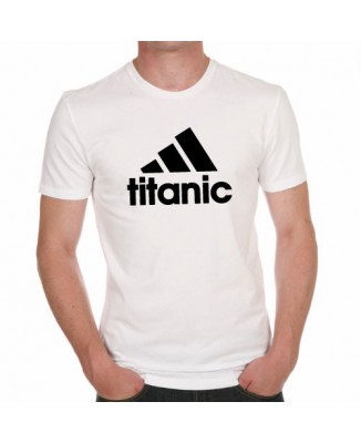 T-shirt Titanic parodie Adidas