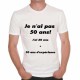 T-shirt humoristique 50 ans.. [200247]