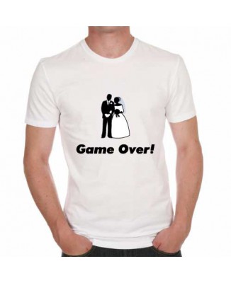 T-shirt humoristique Game over! [200248]