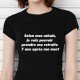 T-shirt humoristique La retraite.. [200251]