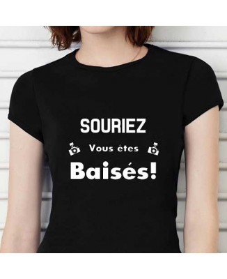 T-shirt humoristique Souriez! [200256]