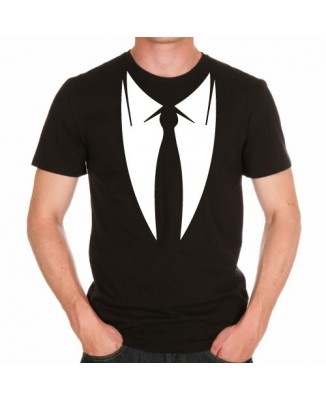 T-shirt Cravate