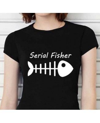 T-shirt humoristique Serial Fisher