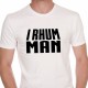 Tee shirt humour I Rhum Man parodie IRON MAN