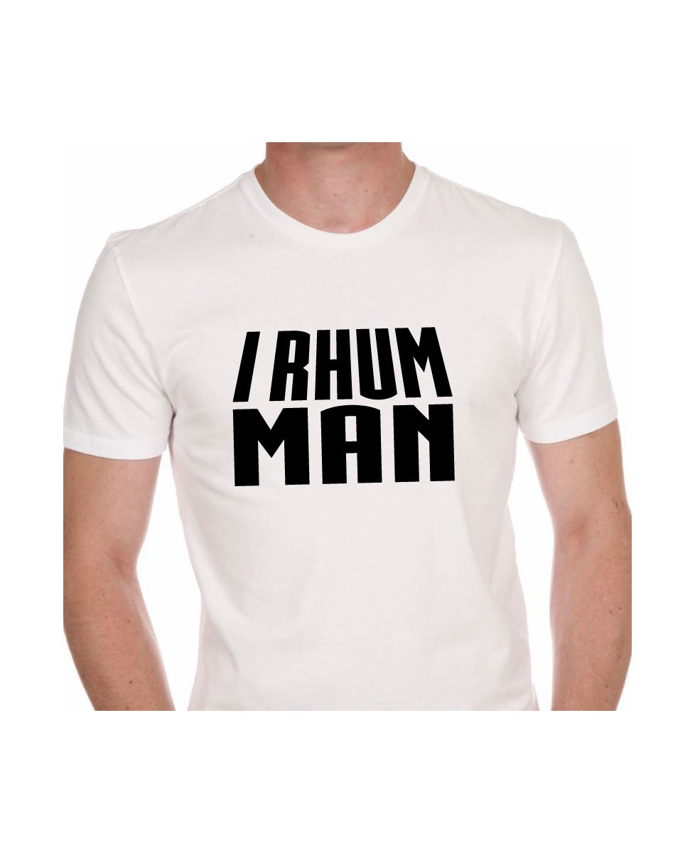 T-shirt homme "iron man" pour homme drôle parodie/geek t-shirt/nouveauté tee