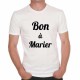 T-shirt humoristique Bon à marier