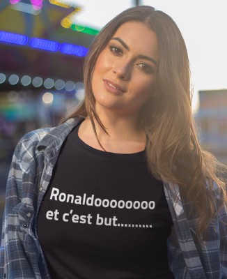 Tee shirt Ronaldo et c'est but ...