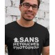 T-shirt homme geek "Sans retouches photoshop"