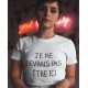 T-shirt femme "Je ne devrais pas être ici"