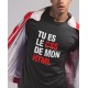 T-shirt Homme Geek Tu es le CSS de mon HTML