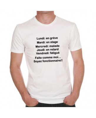 T-shirt La Semaine du Fonctionnaire