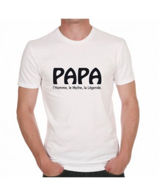 T-shirt Papa - L'homme, le mythe, la légende