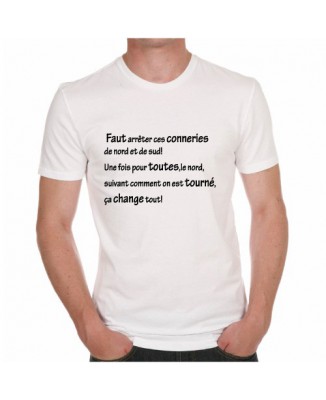 T-shirt Conneries Nord et Sud