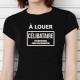 T-shirt "Célibataire à louer"